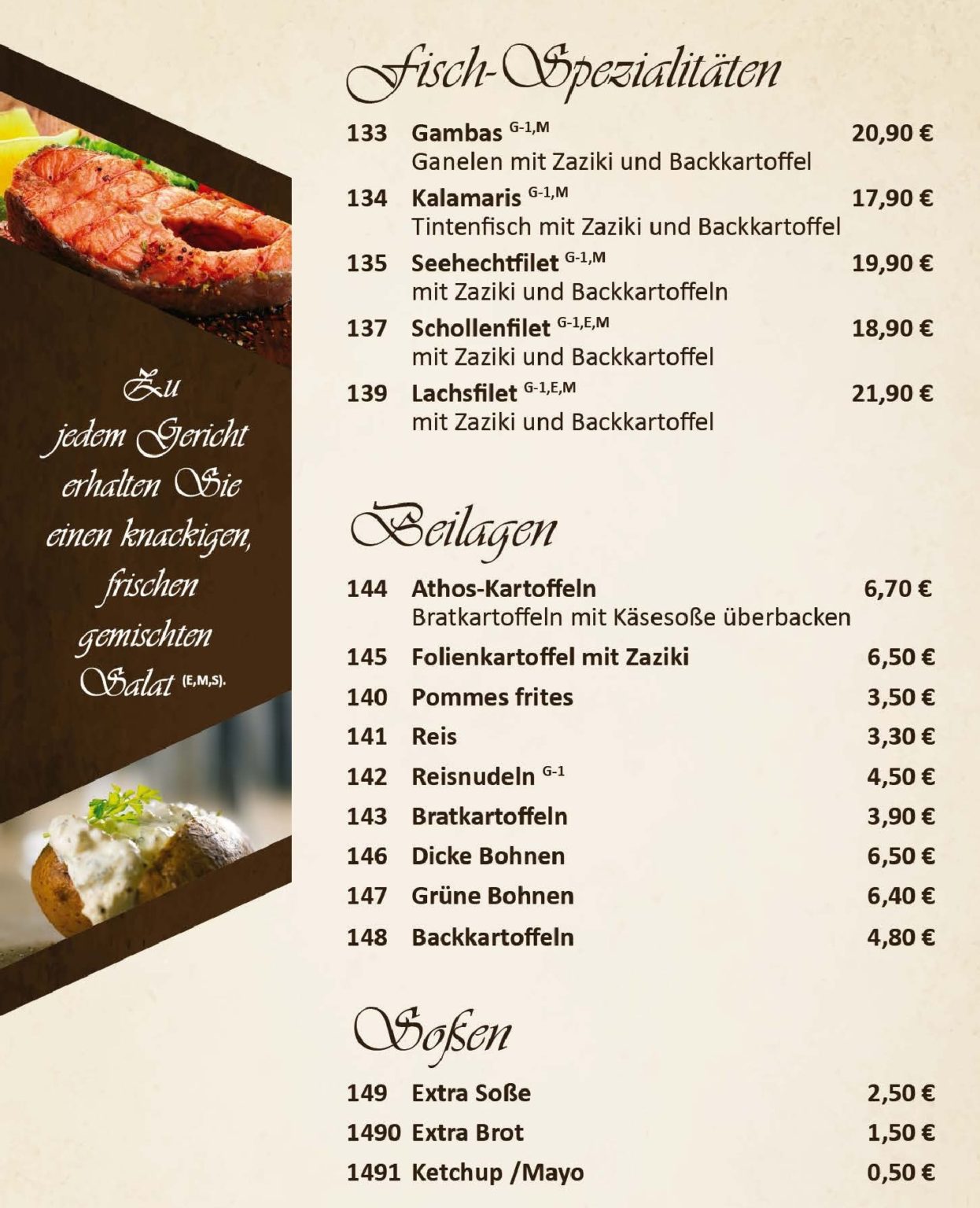 011. Athos Borna Speisekarte 2025